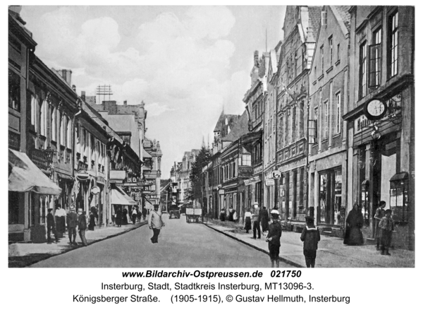 Insterburg, Königsberger Straße