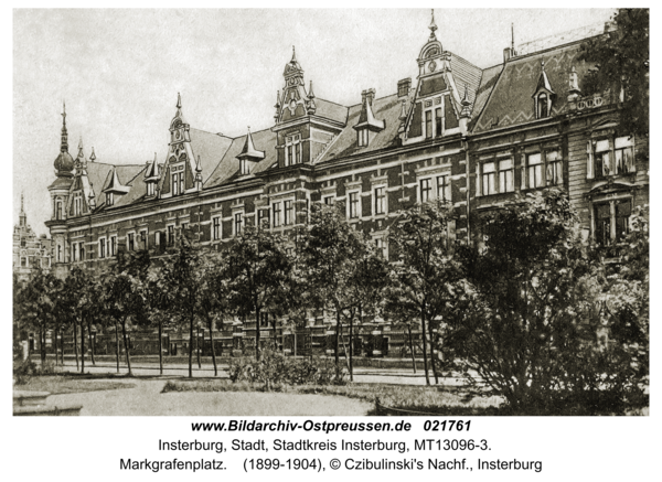 Insterburg, Markgrafenplatz