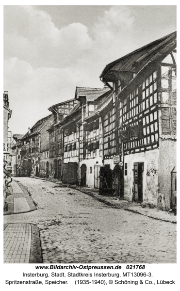 Insterburg, Spritzenstraße, Speicher