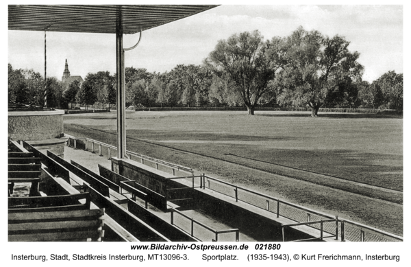 Insterburg, Sportplatz