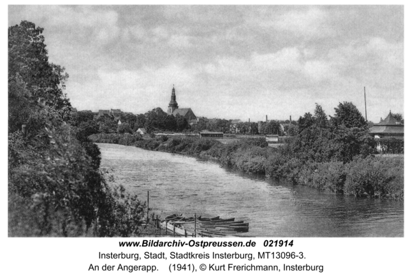 Insterburg, An der Angerapp