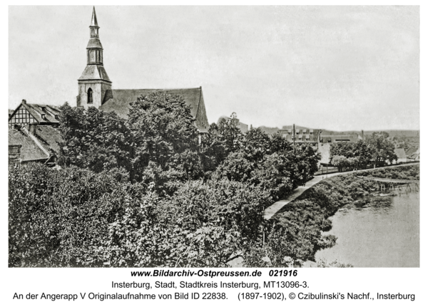 Insterburg, An der Angerapp V Originalaufnahme von Bild ID 22838