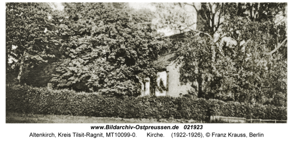 Altenkirch fr. Budwethen, Kirche