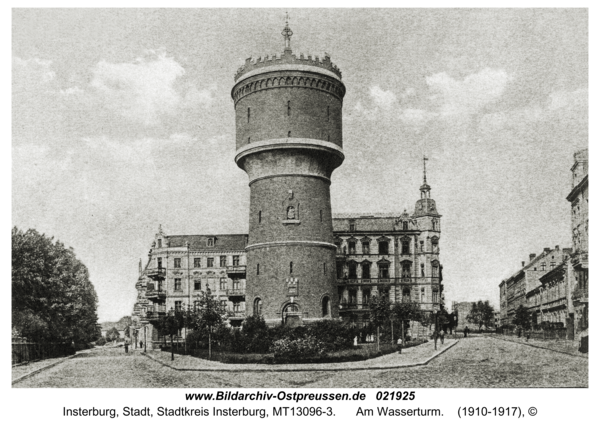 Insterburg, Am Wasserturm