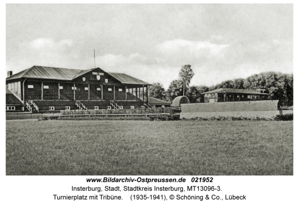 Insterburg, Turnierplatz mit Tribüne