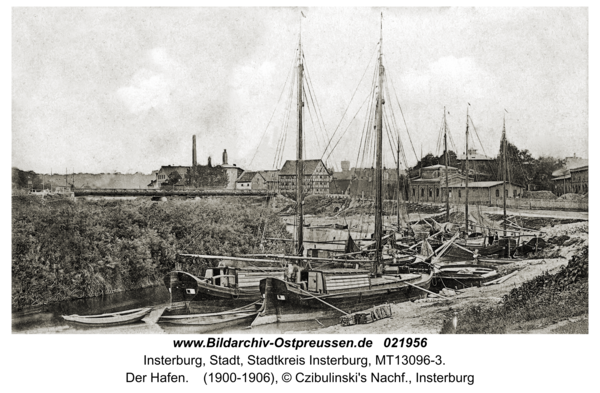 Insterburg, Der Hafen