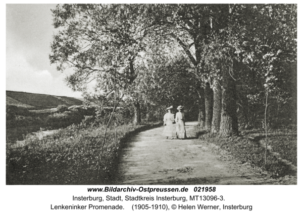 Insterburg, Lenkeninker Promenade