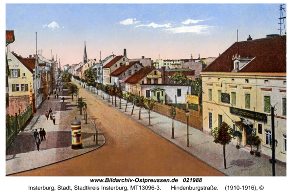 Insterburg, Hindenburgstraße