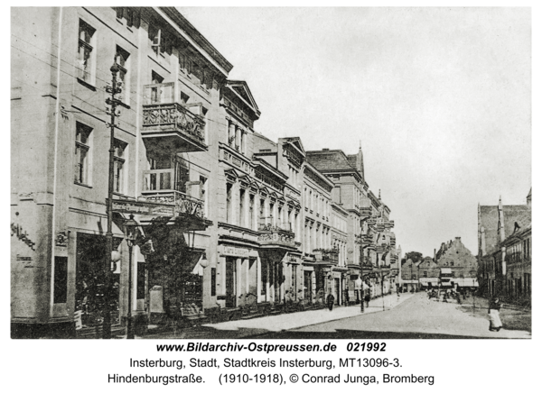 Insterburg, Hindenburgstraße