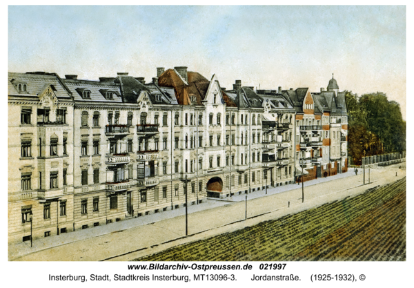 Insterburg, Jordanstraße