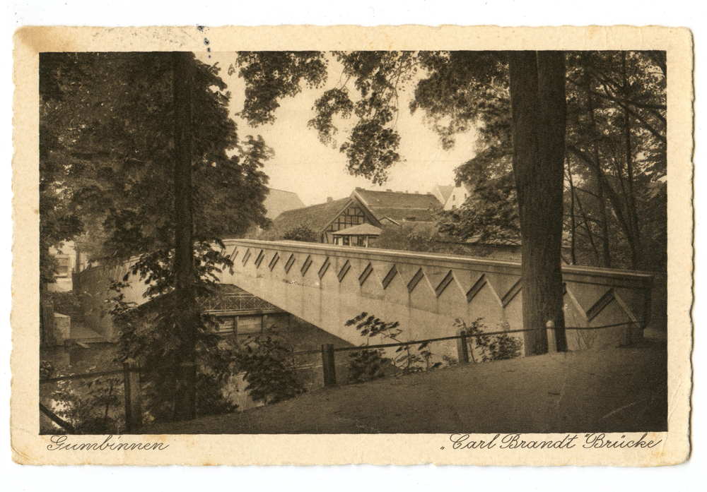 Gumbinnen, Carl-Brandt-Brücke