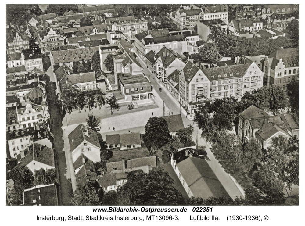 Insterburg, Luftbild IIa
