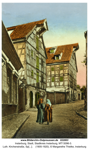 Insterburg, Luth. Kirchenstraße, Speicher