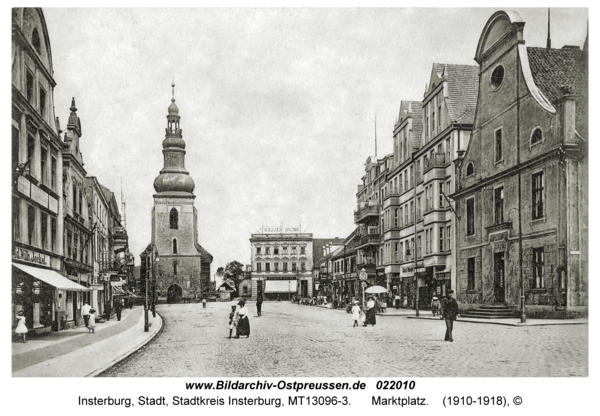 Insterburg, Marktplatz