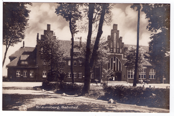 Braunsberg, Ostpr., Bahnhof