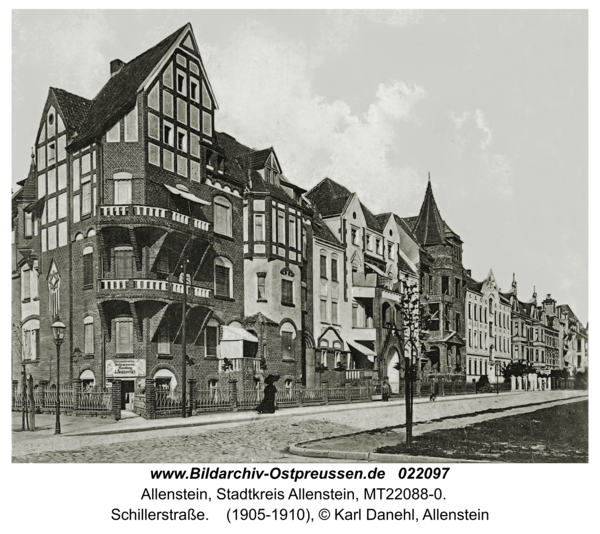 Allenstein, Schillerstraße