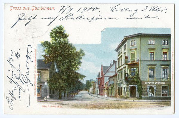 Gumbinnen, Kirchenstraße