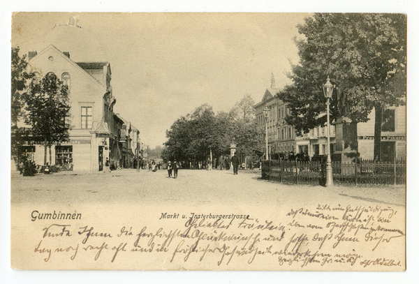 Gumbinnen, Markt und Insterburger Straße