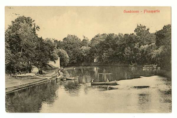 Gumbinnen, Flußpartie