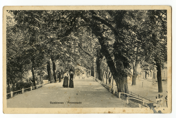 Gumbinnen, Promenade