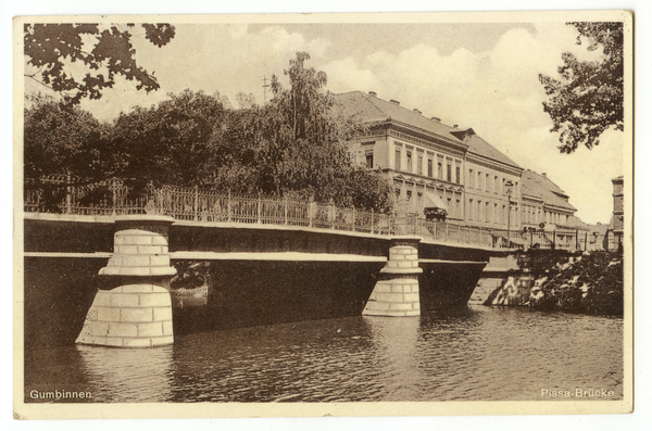 Gumbinnen, Pissabrücke