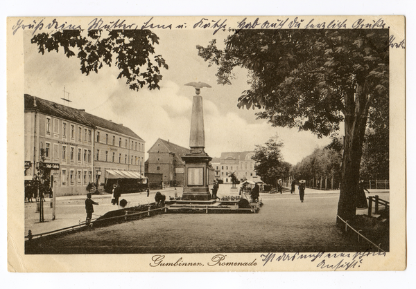 Gumbinnen, Promenade