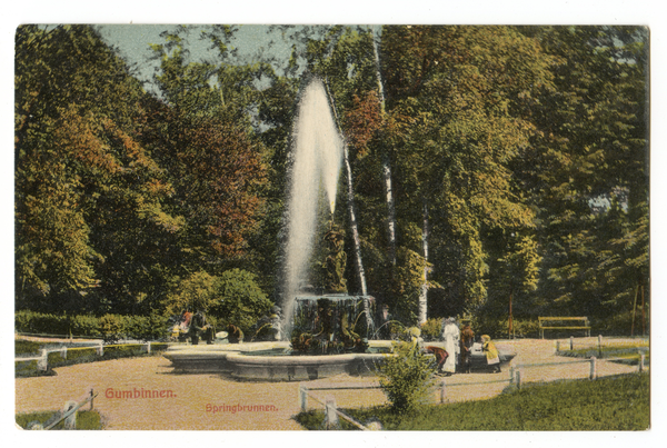 Gumbinnen, Springbrunnen