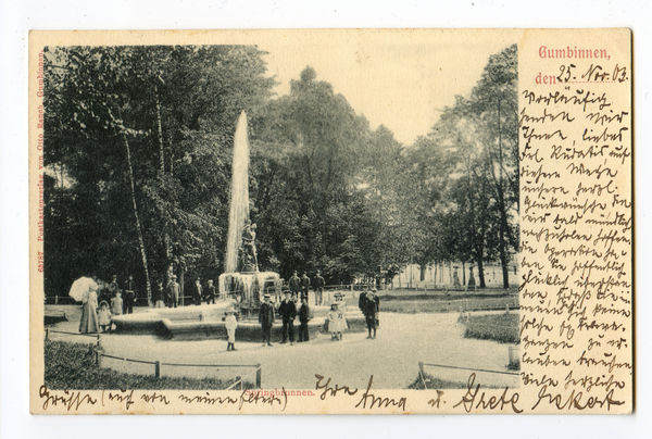 Gumbinnen, Springbrunnen