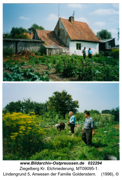 Ziegelberg, Lindengrund 5, Anwesen der Familie Goldenstern