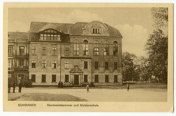 Gumbinnen, Handwerkskammer und Meisterschule