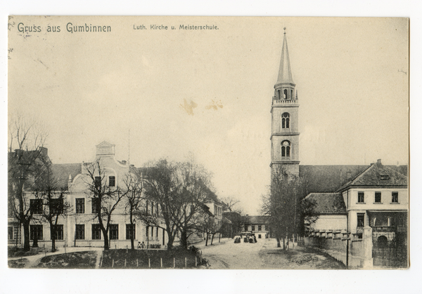 Gumbinnen, Luth. Kirche und Meisterschule