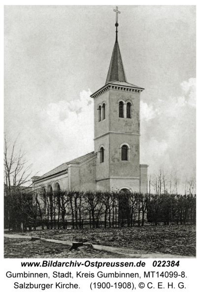 Gumbinnen, Salzburger Kirche