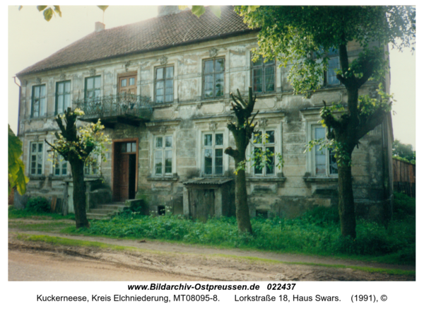 Kuckerneese, Lorkstraße 18, Haus Swars