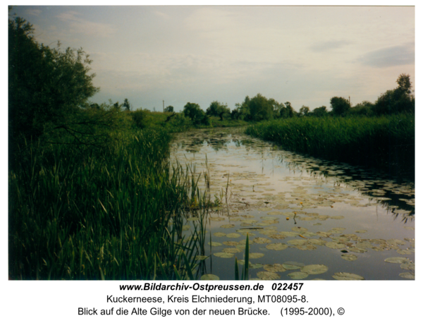 Kuckerneese, Blick auf die Alte Gilge von der neuen Brücke