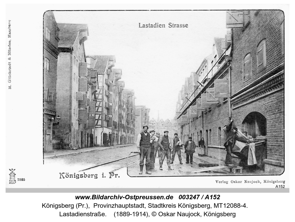 Königsberg (Pr.), Lastadienstraße