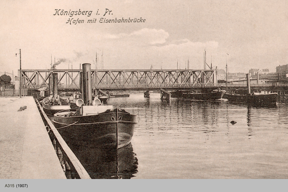 Königsberg, Eisenbahnbrücke