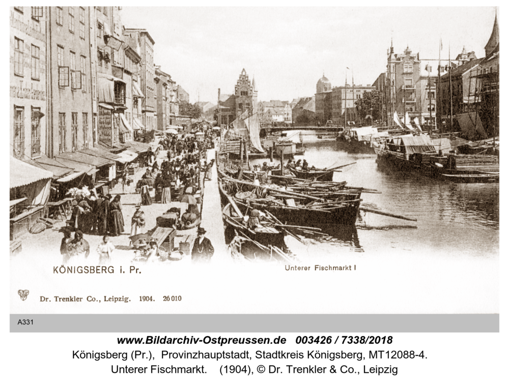 Königsberg, Unterer Fischmarkt