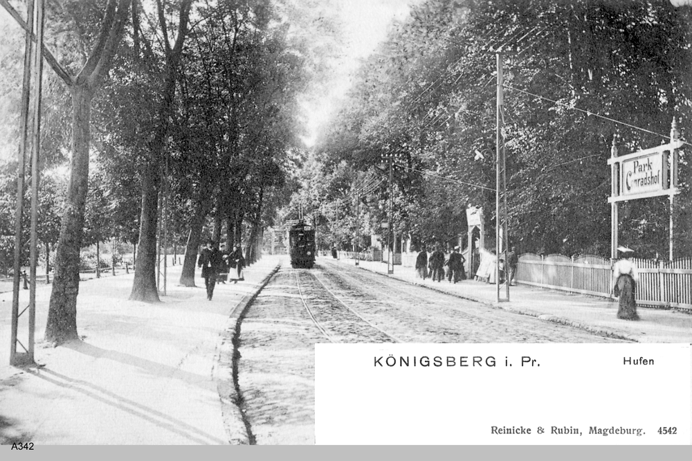 Königsberg, Hufen, Park Conradshof