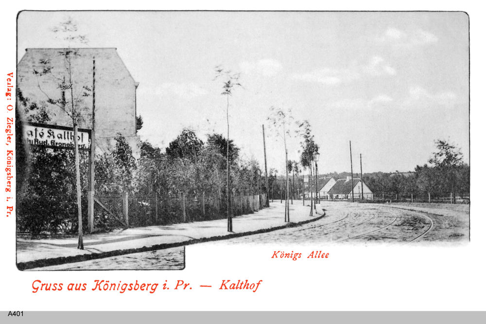 Königsberg, Kalthof Königsallee