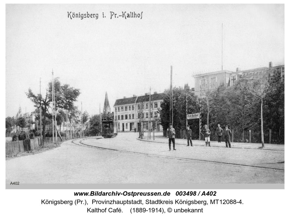 Königsberg, Kalthof Café