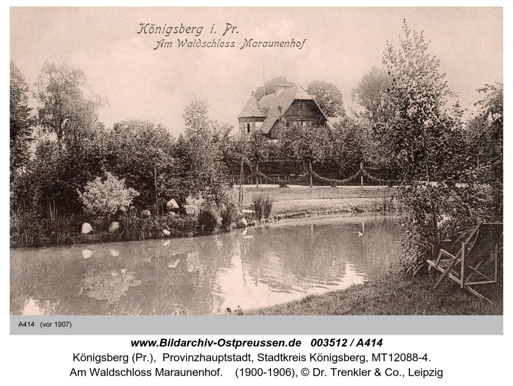 Königsberg, Am Waldschloss Maraunenhof