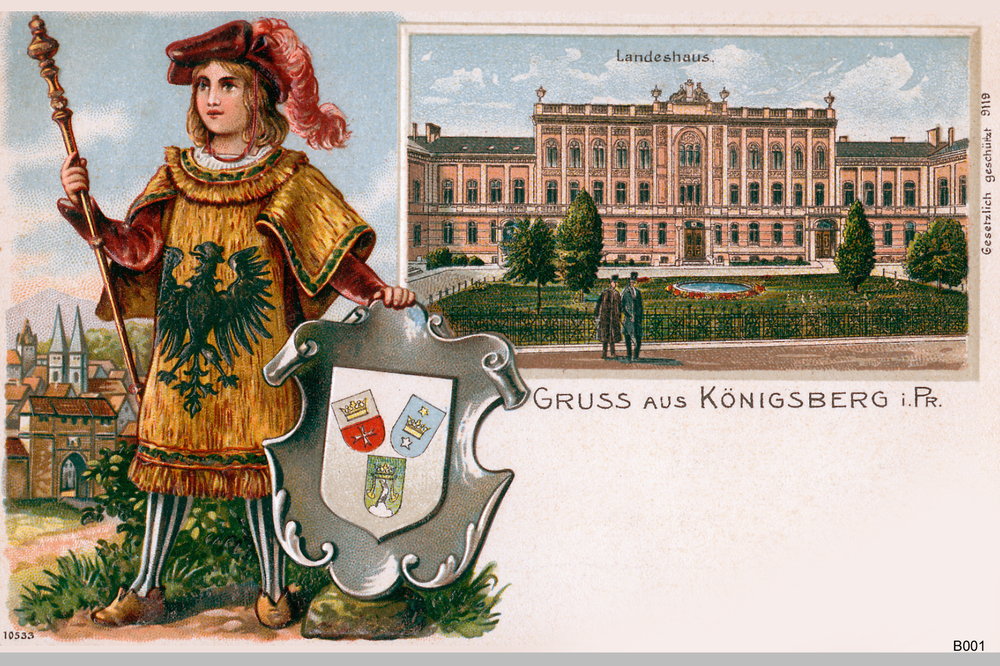 Königsberg, Landeshaus Grafik