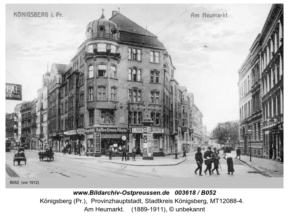 Königsberg (Pr.), Am Heumarkt