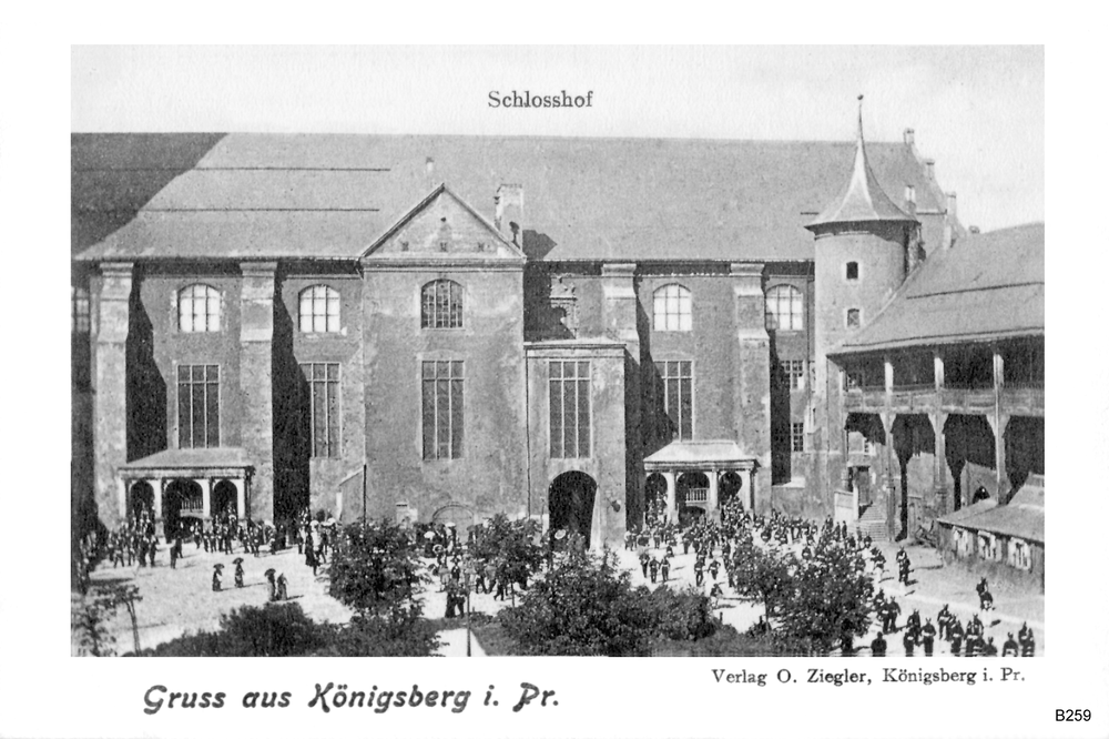 Königsberg, Schloßhof