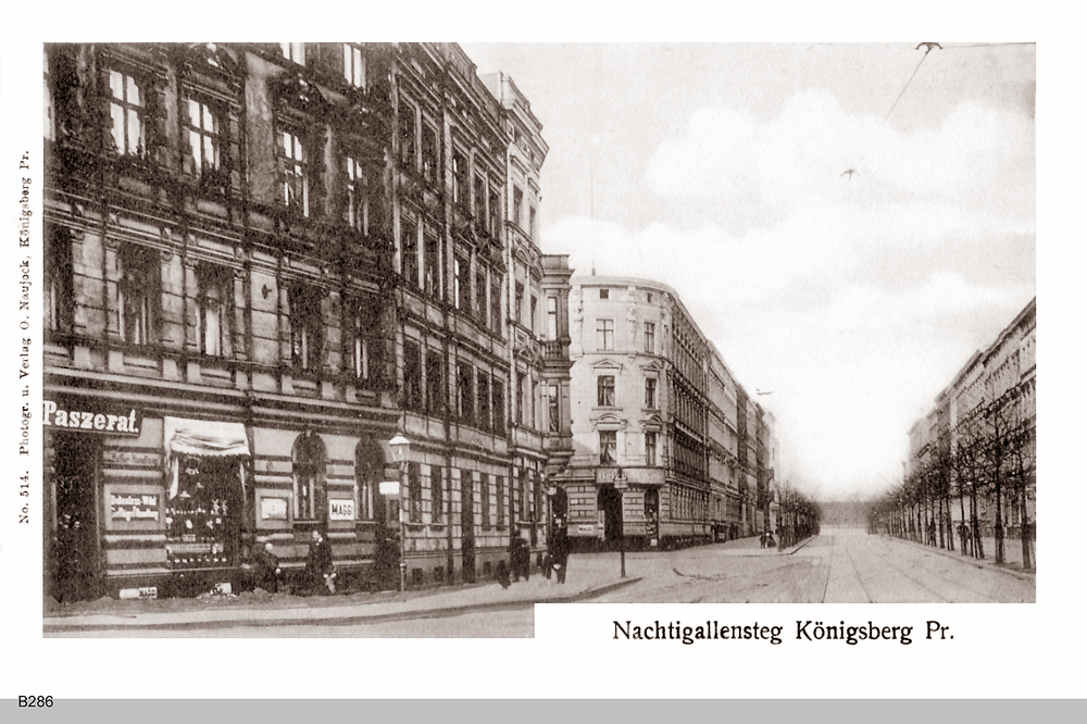 Königsberg, Nachtigallensteg