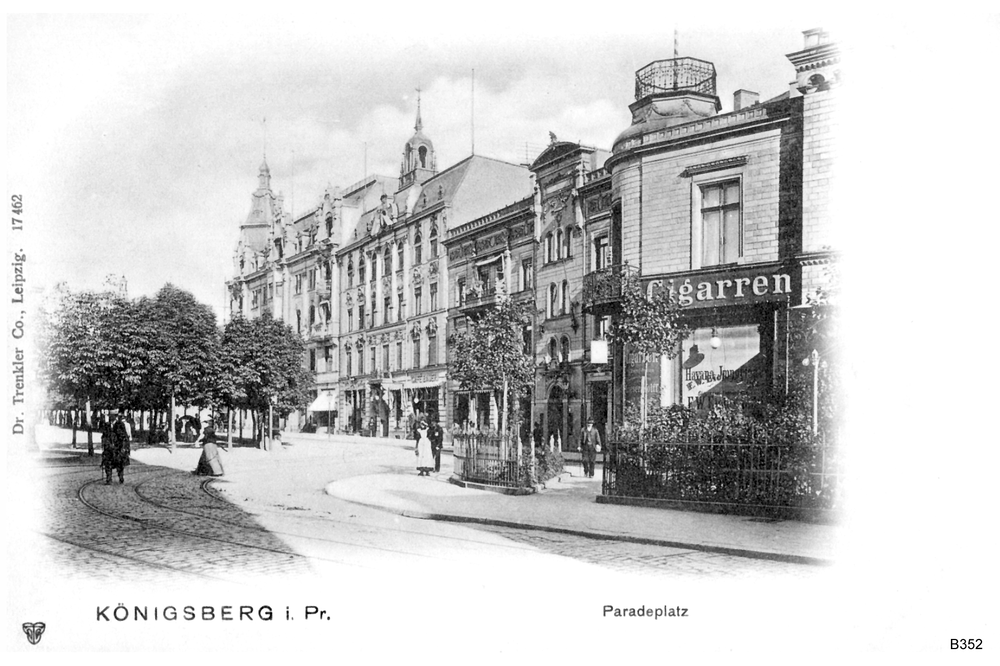 Königsberg, Paradeplatz