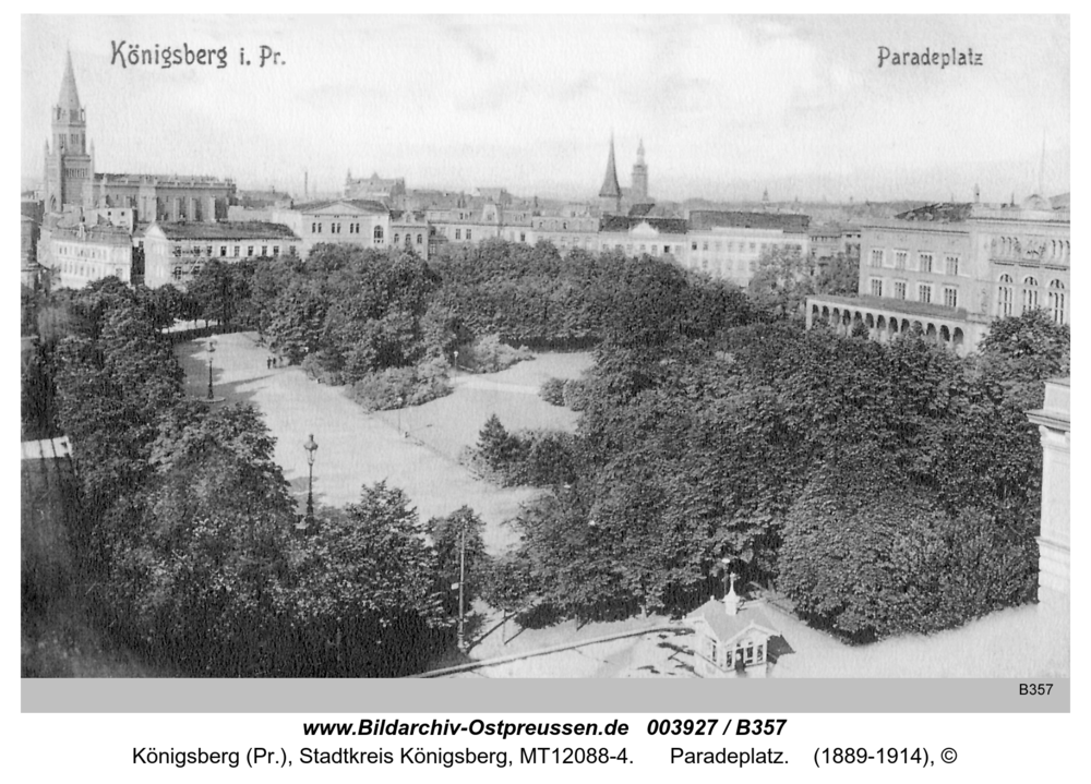 Königsberg, Paradeplatz