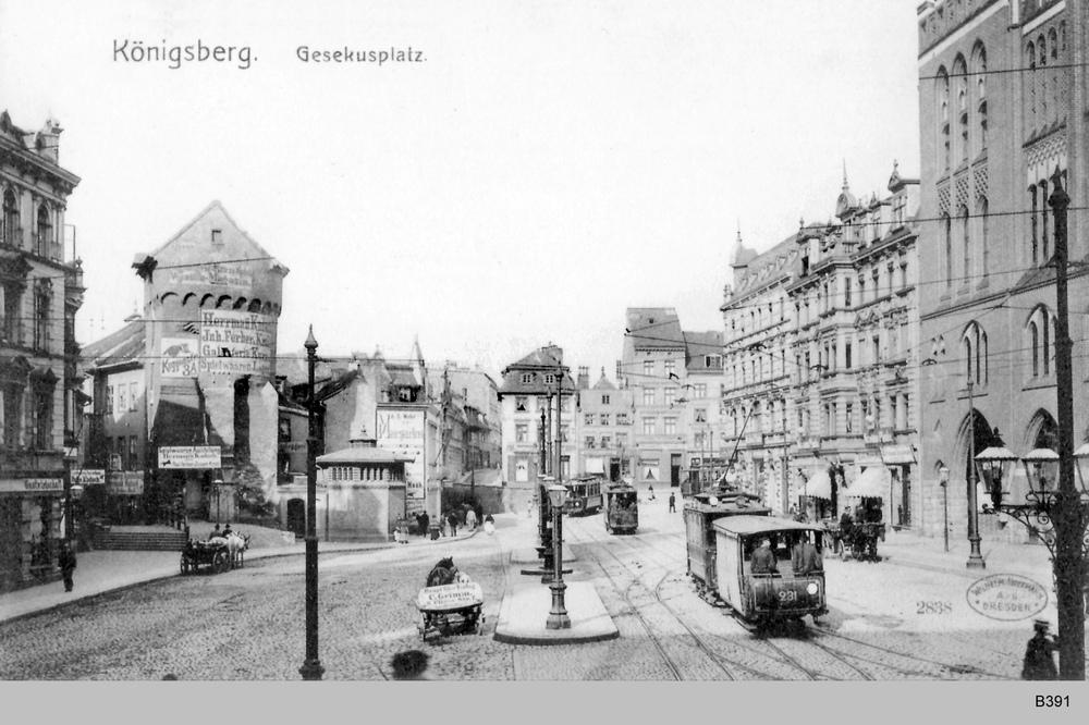 Königsberg, Gesekusplatz