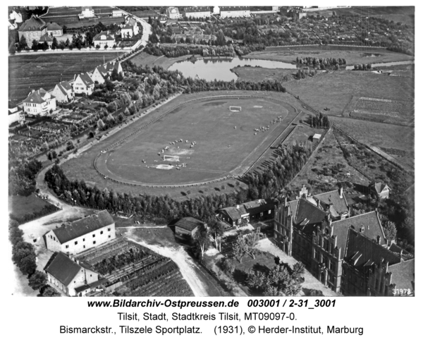 Tilsit, Bismarckstr., Tilszele Sportplatz