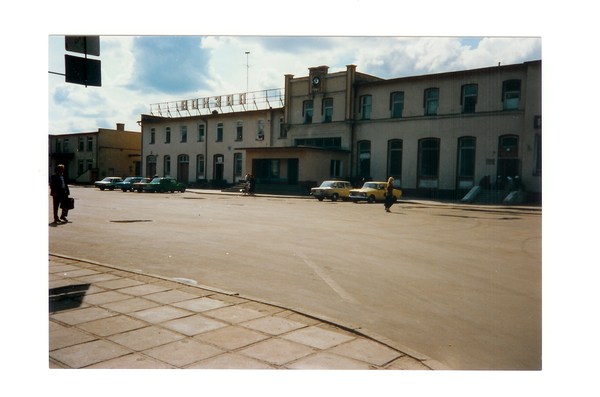 Tilsit, Kleffelstr., Bahnhofsgebäude